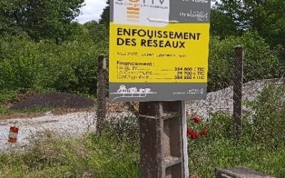 Effacement des réseaux (Trézin)